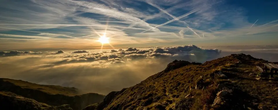 Träumen über den Wolken