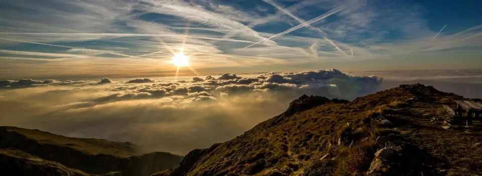 Die Sonne geht auf, die Ruhe tritt ein